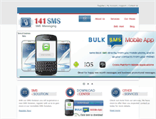 Tablet Screenshot of 141sms.com